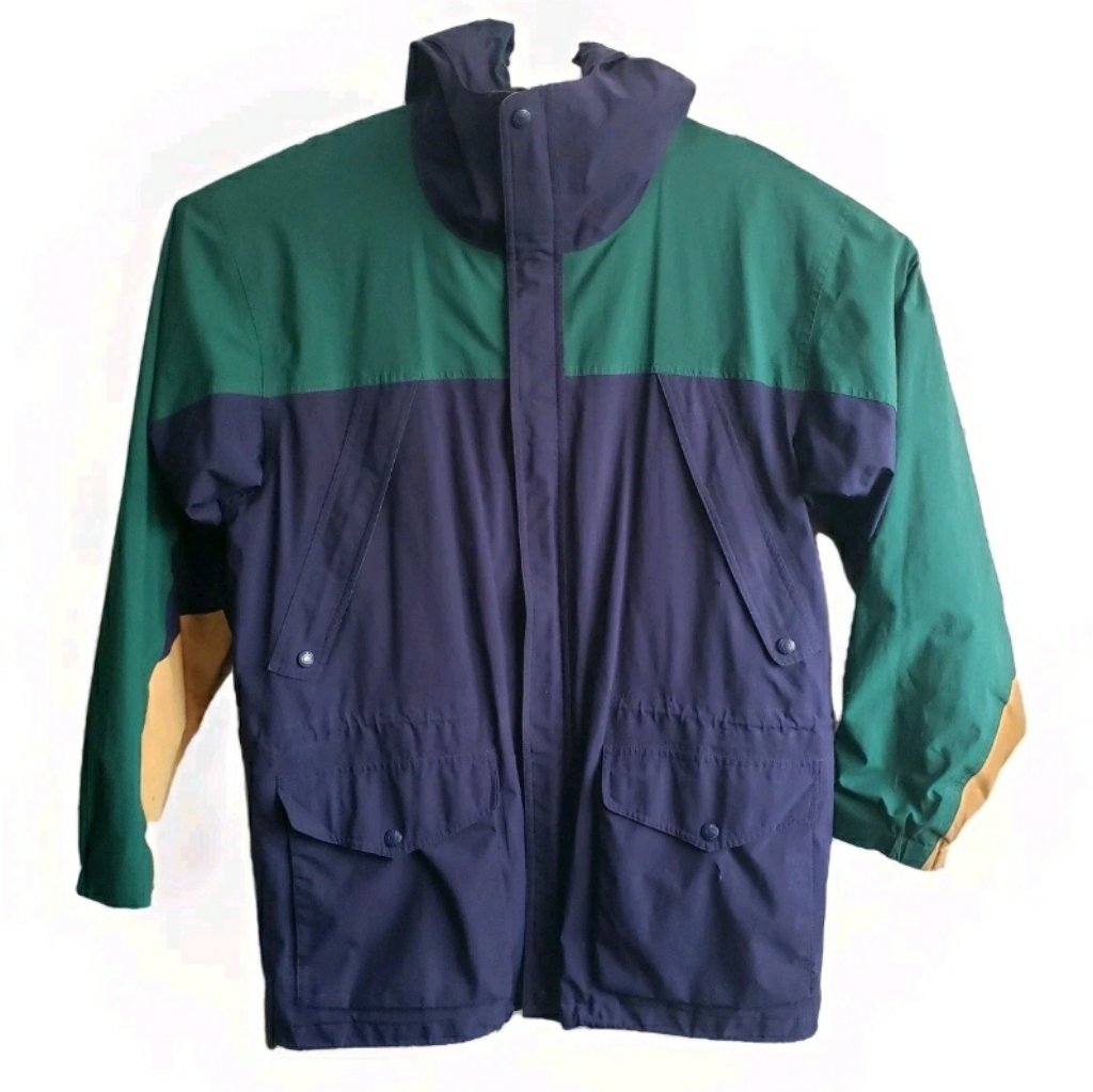 Vintage Eddie Bauer Parka Coat Jacket Size Xl Blue Gore-Tex Pre-Owned. Comfort.